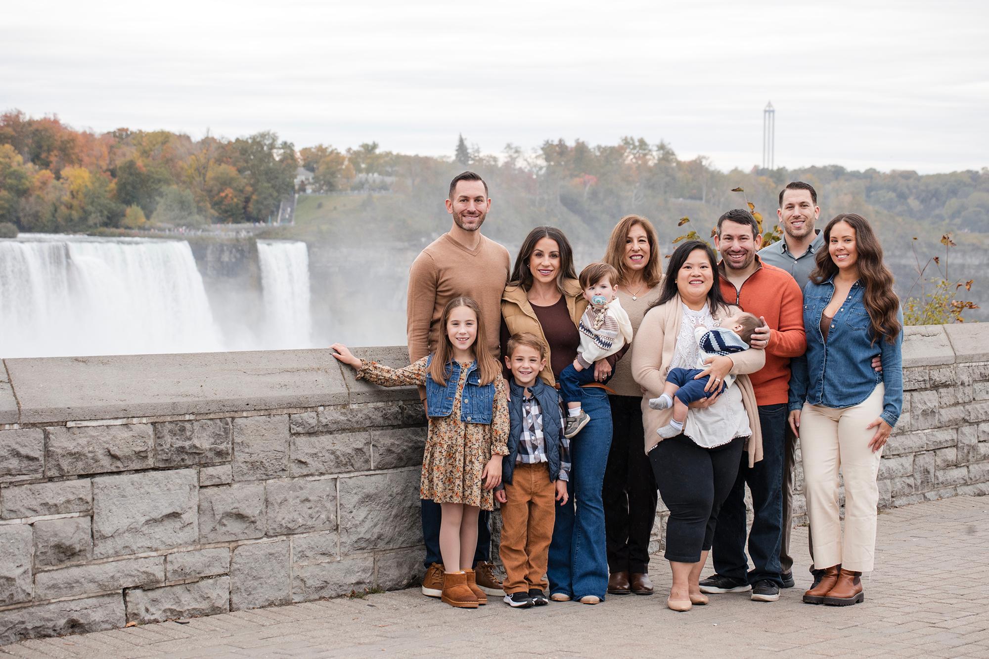 Family photography in Niagara Falls